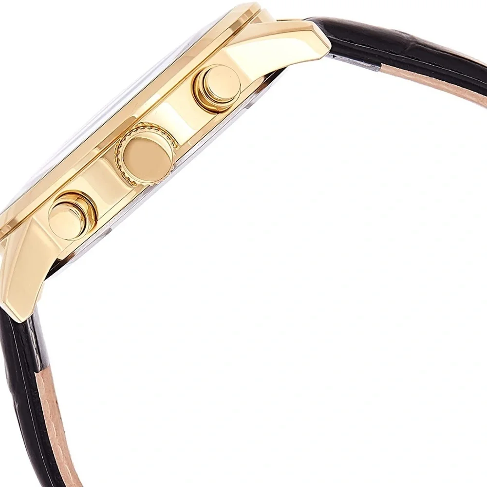 GUESS Horizon Genuine Leather Band Analog Watch